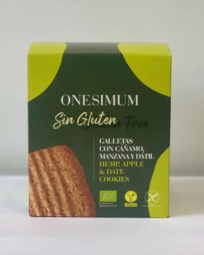 無麩質(zhì)火麻、蘋果和紅棗餅干